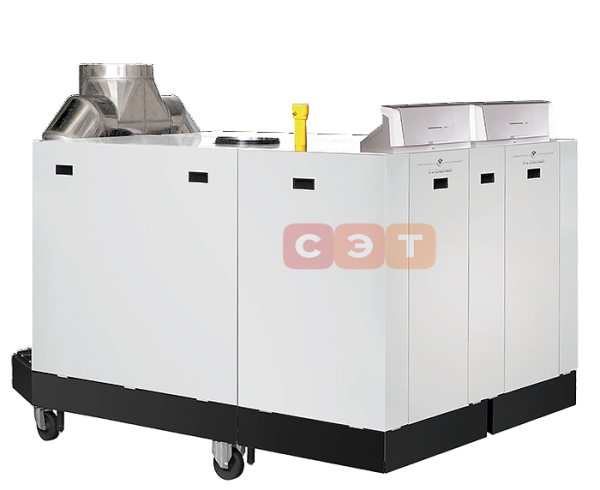 Котельная установка конденсационная De Dietrich C 640 EVO-1300 (панель Diematic Evolution-2шт)